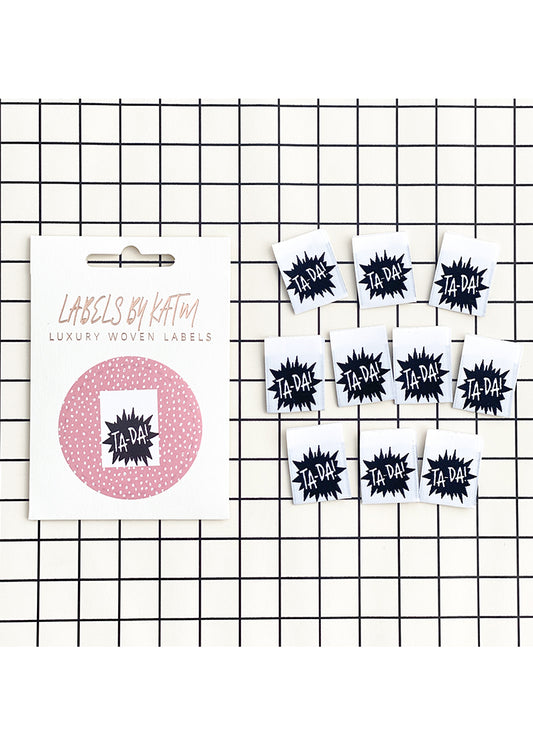 Ta Da! Woven Labels