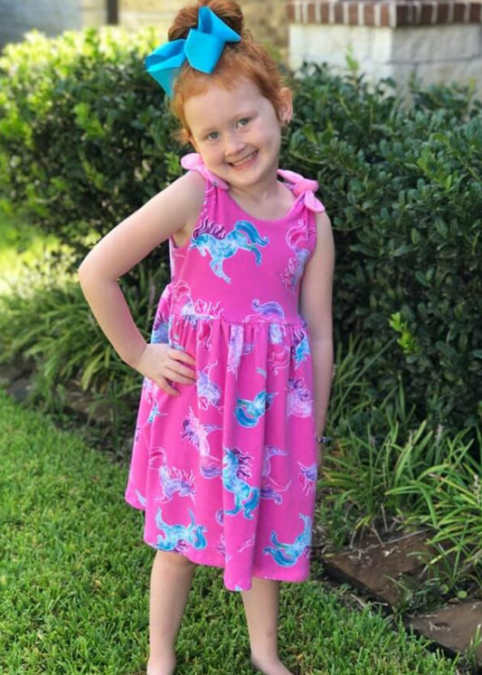 Cornflower Dress 12m-8y