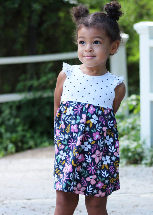 Snapdragon Dress 12m - 8y