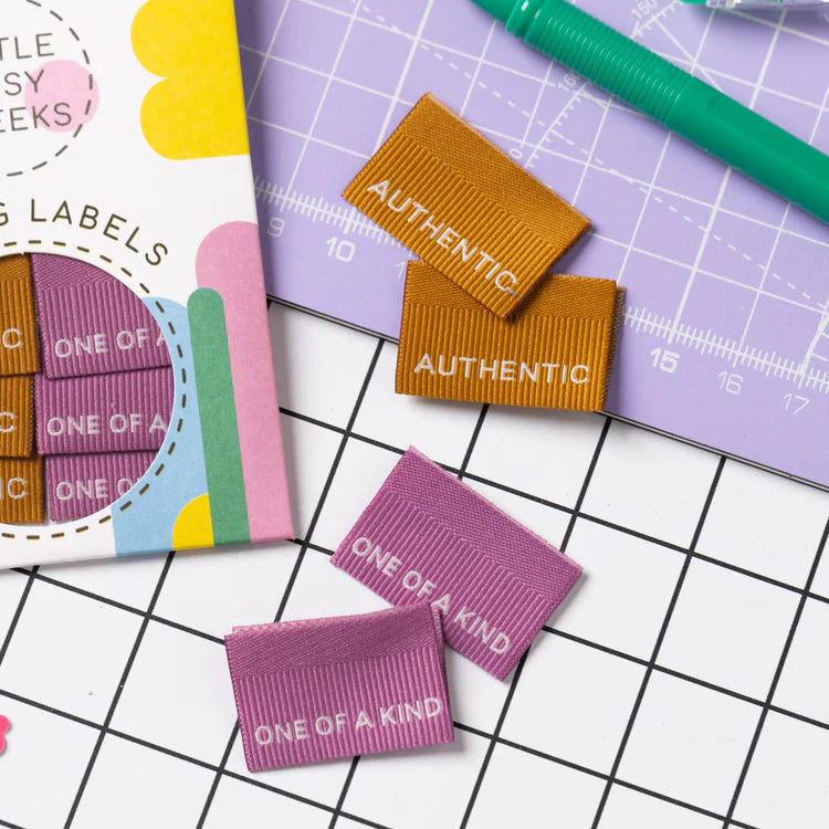 Authentic / One of a Kind Sewing Labels
