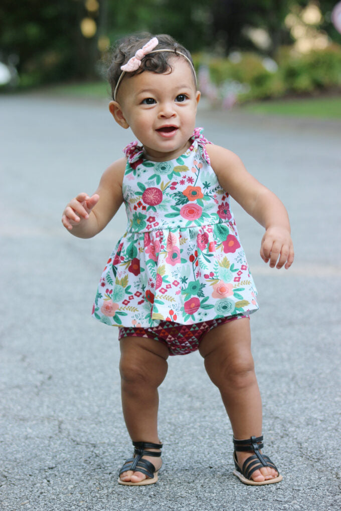 Cornflower Dress 12m-8y