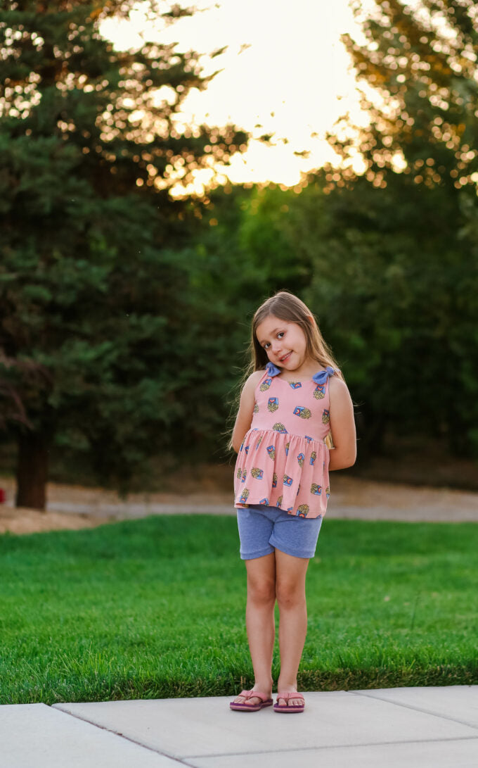 Cornflower Dress 12m-8y