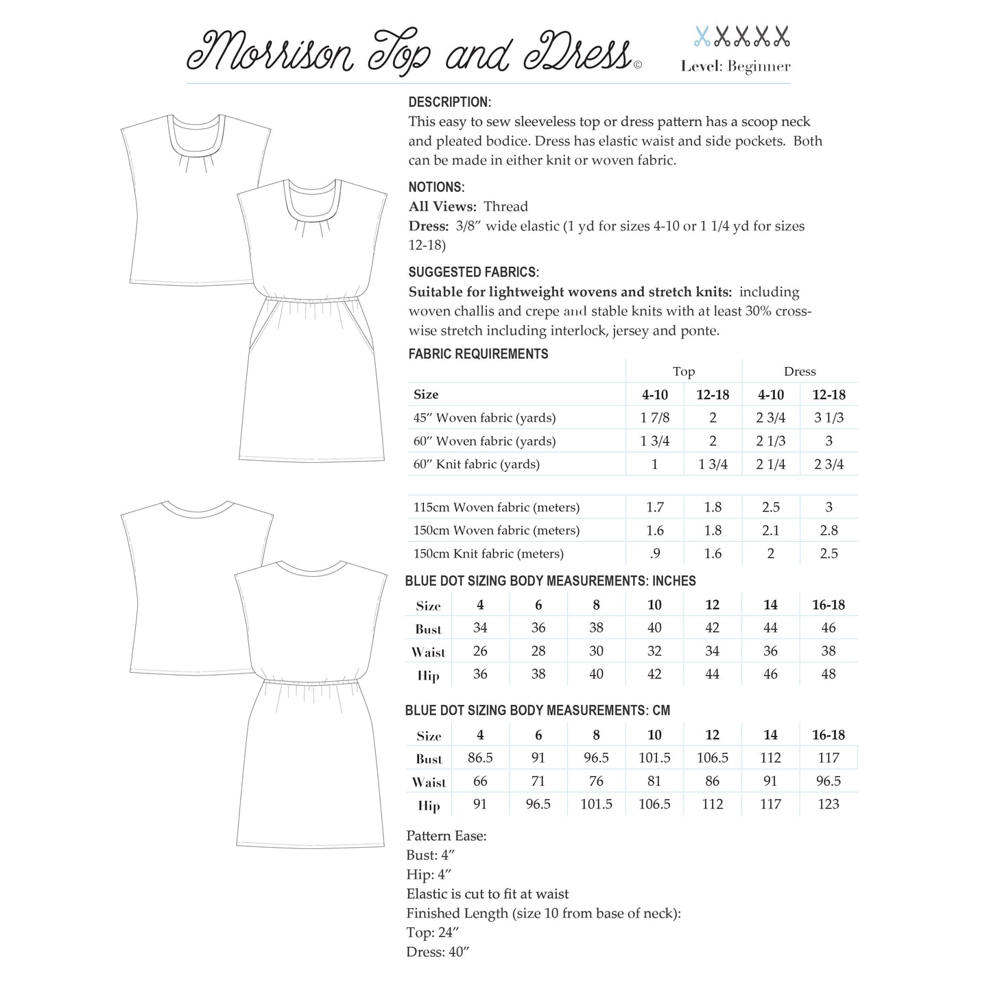 Morrison Top and Dress