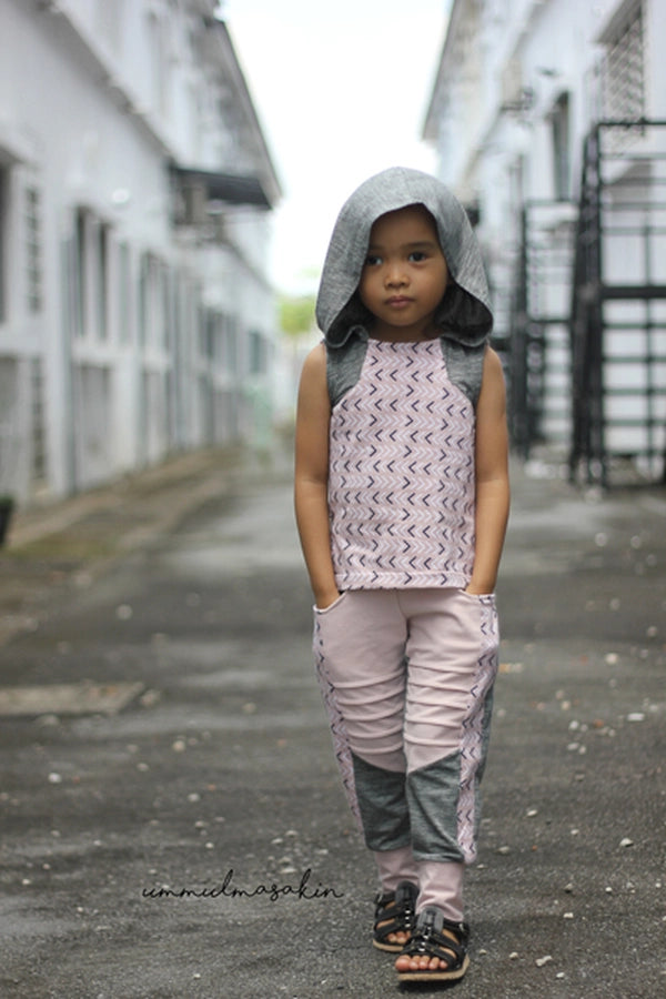 Moss Hooded Dress and Top