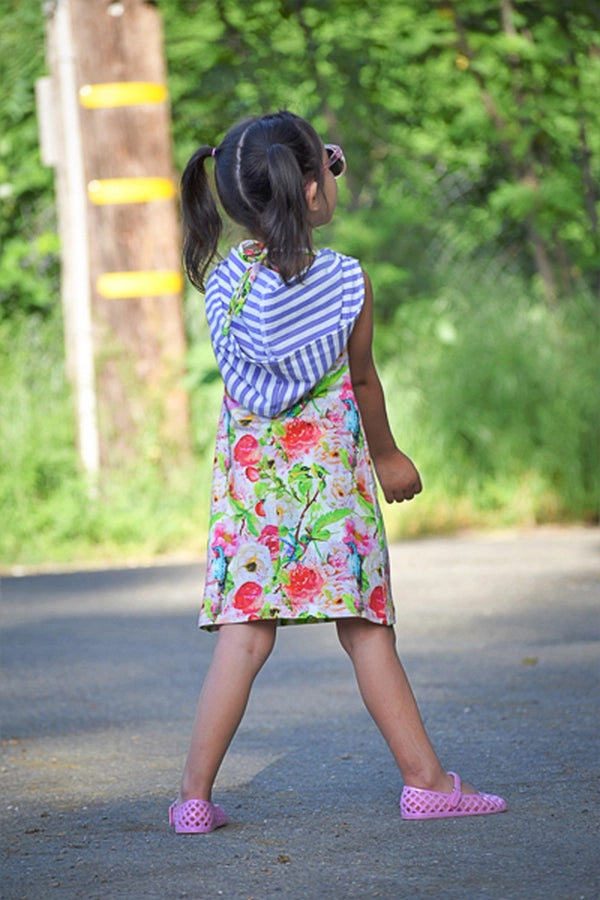 Moss Hooded Dress and Top