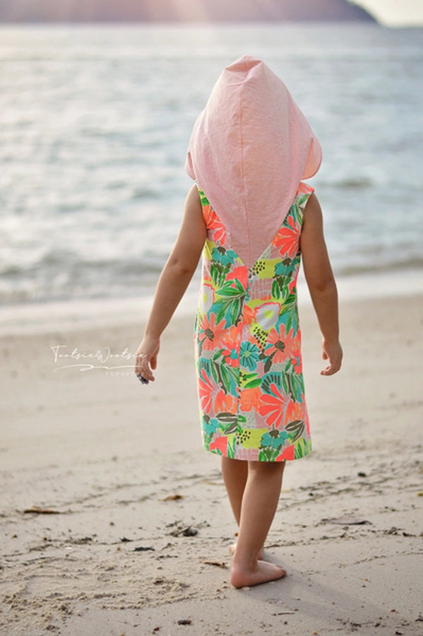 Moss Hooded Dress and Top