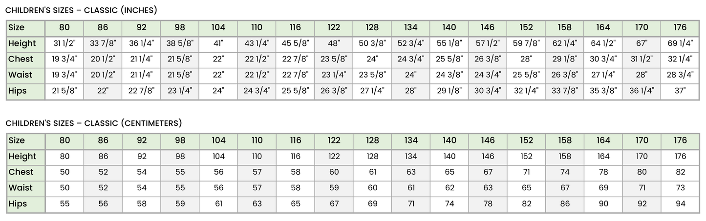 BASIC Children's Dress Classic