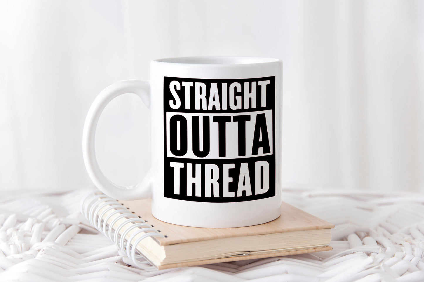 Straight outta thread Mug