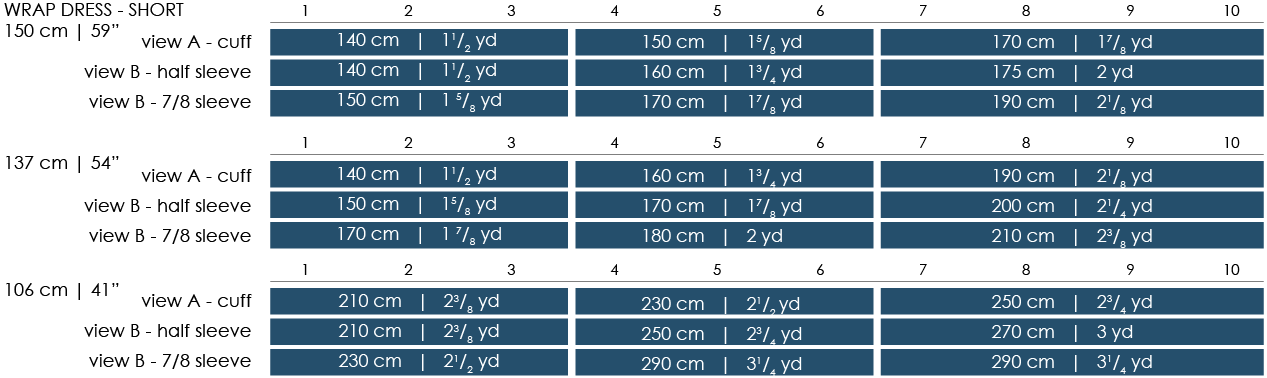 Wrap Top and Dress VONDEL