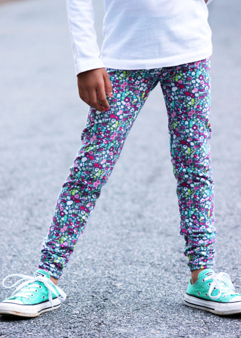 Peony Leggings 12m - 8y