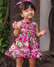 Load image into Gallery viewer, Baby Wisteria Dress &amp; Romper
