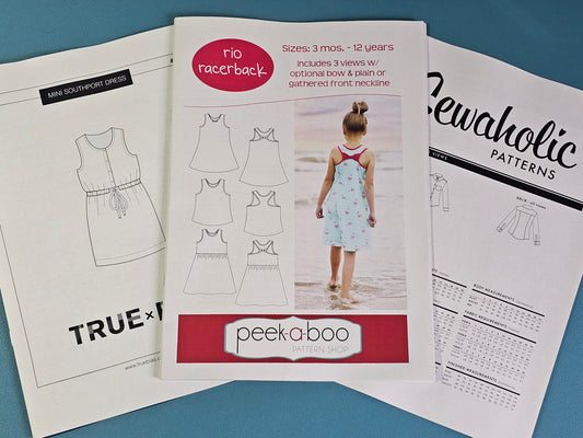 Sewing Pattern Instruction Booklets (61-90 Pages)