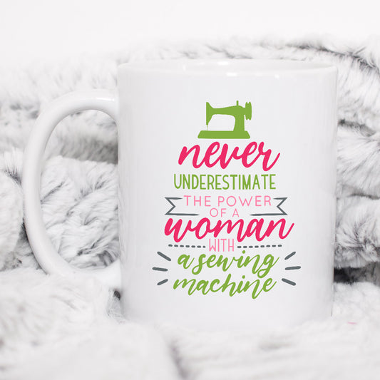 Never Underestimate Mug