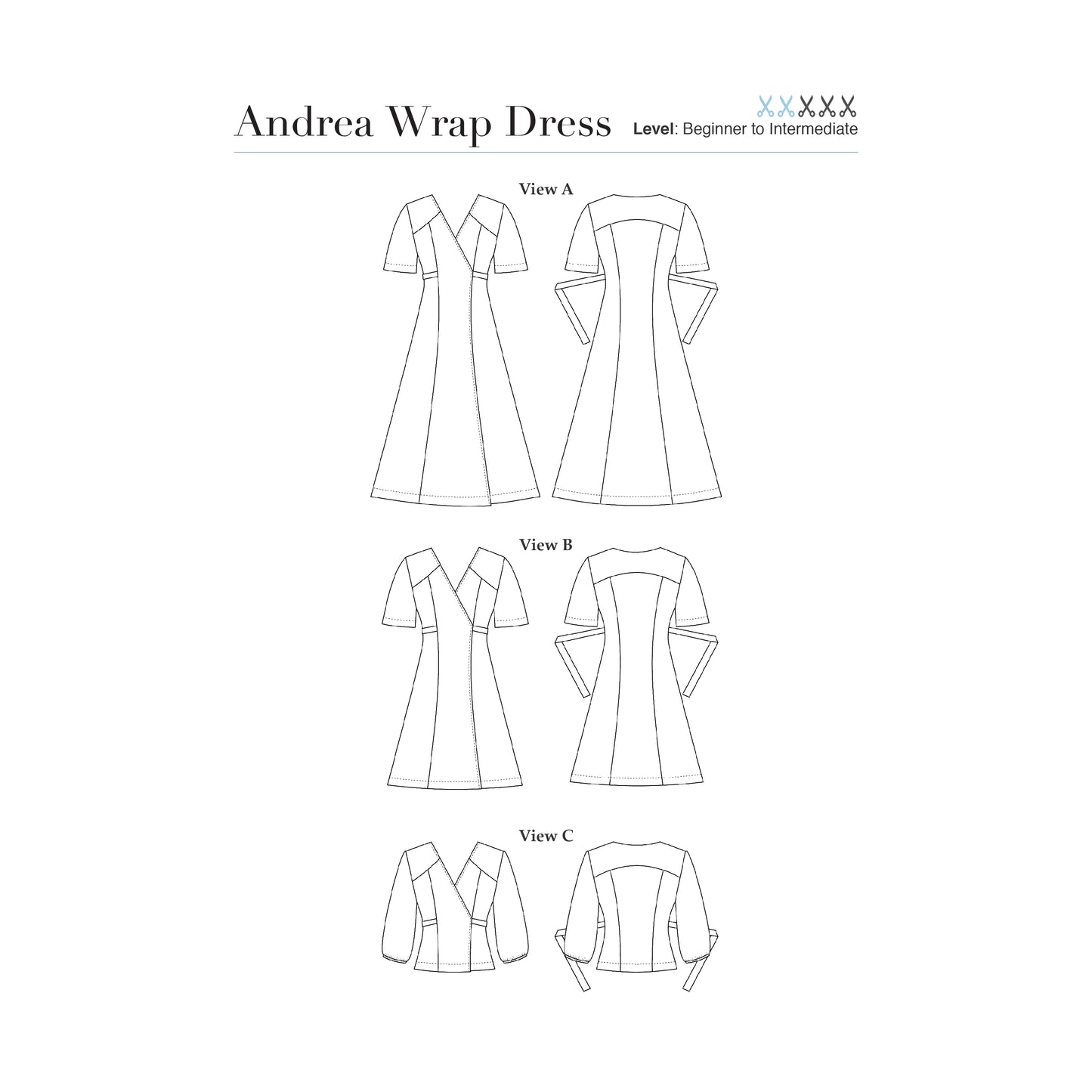 Andrea Wrap Dress