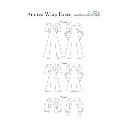 Andrea Wrap Dress