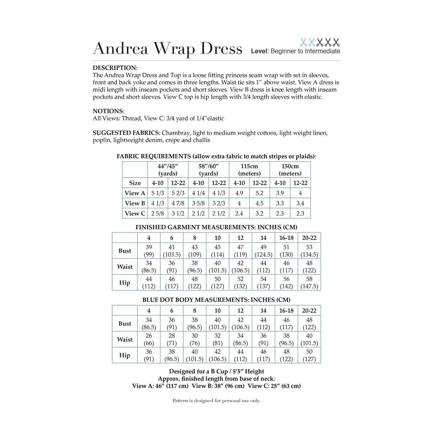 Andrea Wrap Dress