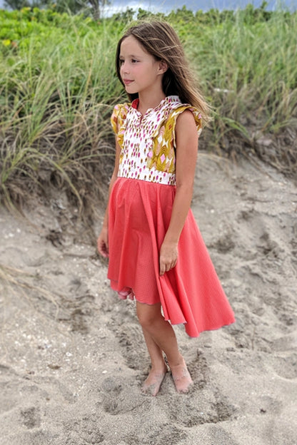 Fireweed Flounce Dress