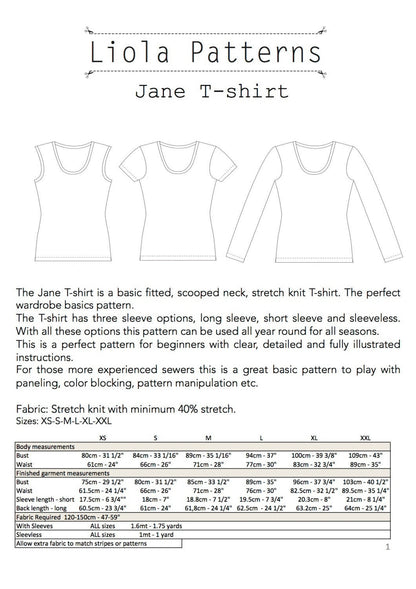 Jane T Shirt