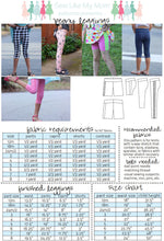 Load image into Gallery viewer, Peony Leggings 12m - 8y
