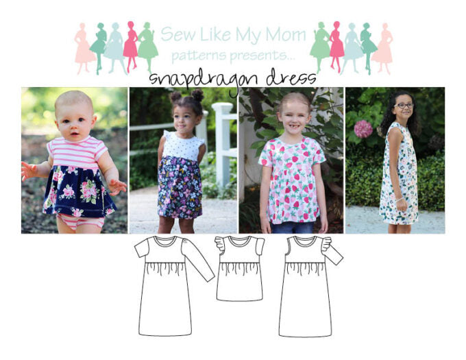 Snapdragon Dress 12m - 8y