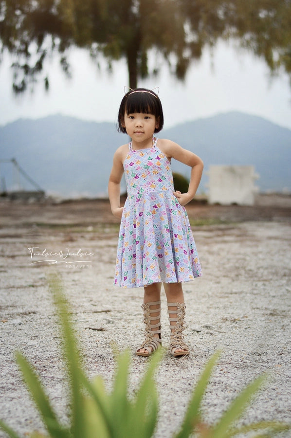 Tide Halter Dress and Top