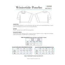 Load image into Gallery viewer, Wintertide Poncho
